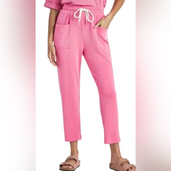 Splendid Pants - Splendid Massie Scuba Knit Sweatpants pink Size XL